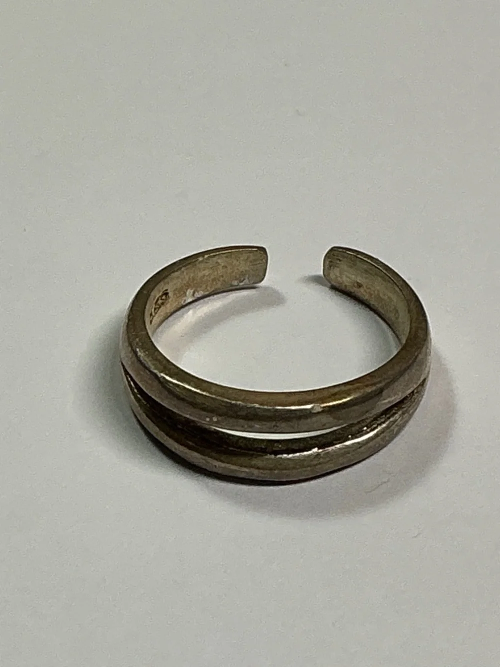Sterling Silver Open Ring. Size 4